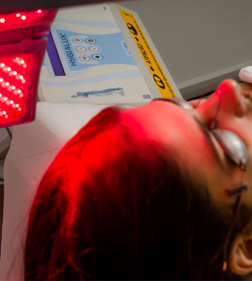 LEDs  -  Tratamento para disfunções da pele através da luz